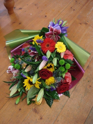 Flat bouquet